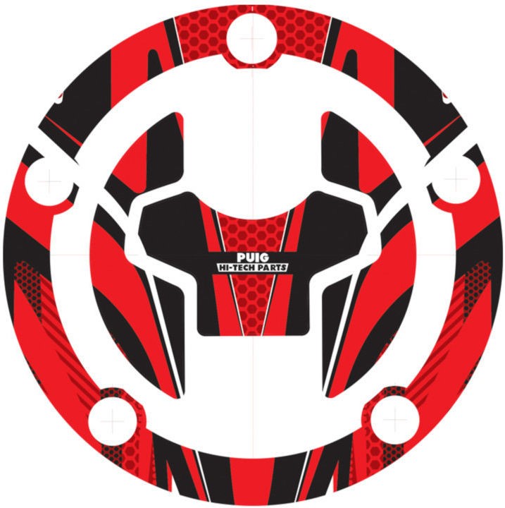 Puig / プーチ ラジカル フューエルキャップカバー | 9965