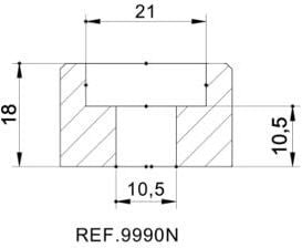 Puig/プーチ バックミラーアダプター | 9990